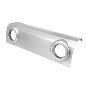 12040-08.jpg OMIX 12040.08 Silver Front Bumper Applique For 07-18 Jeep Wrangler JK