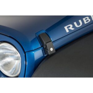146791.jpg Rampage Products 76336 Locking Hood Catch Set in Black for 07-18 Jeep Wrangler JK