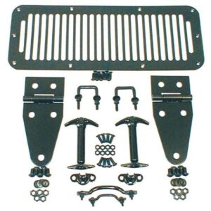 Smittybilt 7699 SMI Hood Kit in Black for 78-95 Jeep CJ & Wrangler