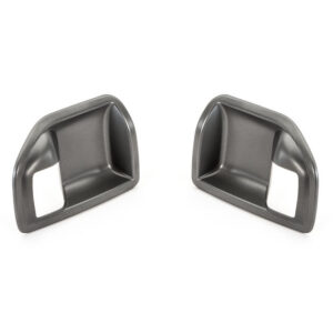 174317.jpg Rugged Ridge 11157.20 Door Latch Trim in Charcoal for 11-18 Jeep Wrangler JK