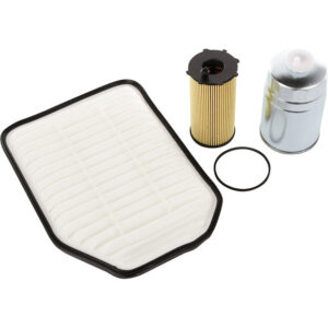 OMIX 17436.43 Air, Oil and Fuel Filter Kit for 07-18 Jeep Wrangler & Wrangler Unlimited JK with 2.8L I4 Engine