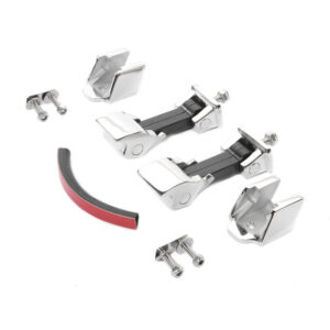 175178.jpg Crown Automotive RT34075 Hood Catch Kit in Stainless Steel for 07-18 Jeep Wrangler JK