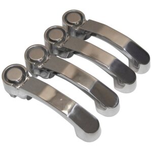 181427.jpg Crown Automotive RT34005 Stainless Steel Door Handle Set for 07-18 Jeep Wrangler JK & 08-09 Liberty KK
