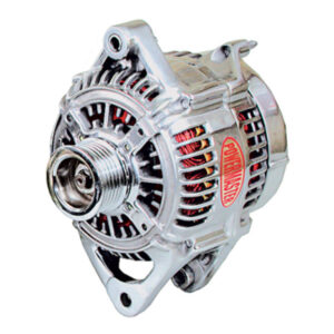 Powermaster 63311 170 / 110 Amp Alternator in Polished Finish for 91-01 Jeep Wrangler YJ, TJ & Cherokee XJ