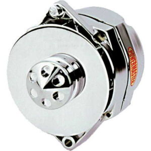 Powermaster 37294 140 / 80 Amp Alternator in Chrome for 81-90 Jeep CJ-5, CJ-7, CJ-8 & Wrangler YJ