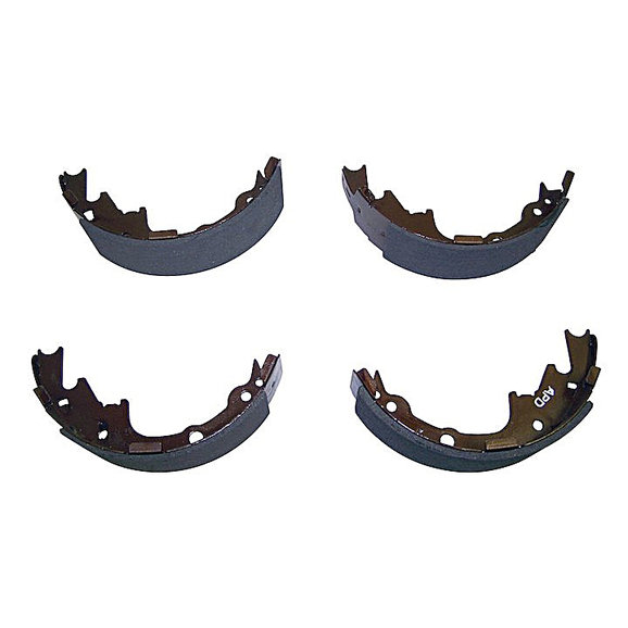 5019536aa.jpg Crown Automotive 5019536AA Rear Brake Shoe Set for 00-06 Jeep Wrangler TJ & Unlimited and 00-01 Cherokee XJ with 9" Brakes