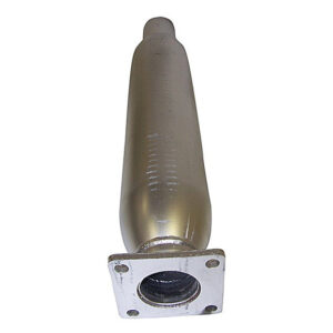 Crown Automotive 52003940 Exhaust Resonator for 87-93 Jeep Cherokee XJ & Comanche MJ and 87 Wrangler YJ with European Fuel Standards