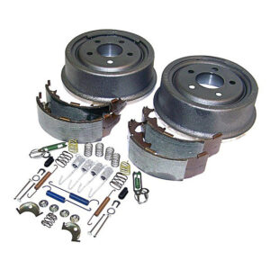 Crown Automotive 52005350KE Rear Drum Brake Service Kit for 90-00 Jeep Wrangler YJ & TJ and Cherokee XJ & Comanche MJ