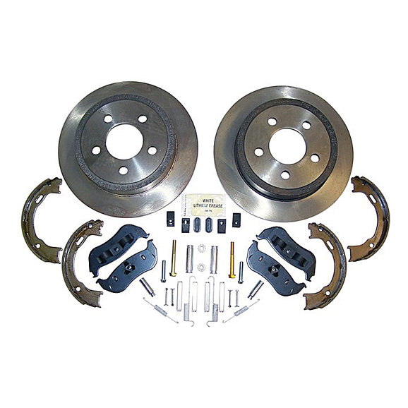 52128411k.jpg Crown Automotive 52128411K Rear Disc Brake Service Kit for 03-06 Jeep Wrangler TJ & Unlimited and 03-07 Liberty KJ