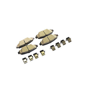 Mopar 68385238AA Rear Disc Brake Pad Kit for 18-20 Jeep Wrangler JL with Standard Brakes