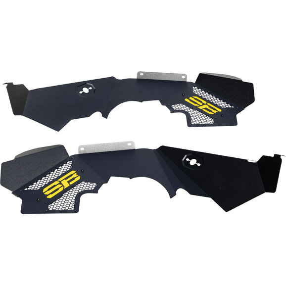 76984-02.jpg Smittybilt SB76984 Front Aluminum Inner Fender Liners for 07-18 Jeep Wrangler JK