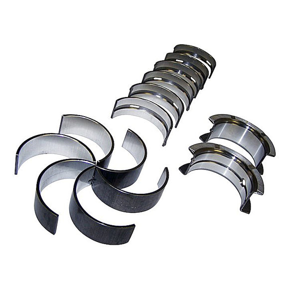 8133254K6.jpg Crown Automotive 8133254K6 Crankshaft Main Bearing Set for 65-90 Jeep CJ & Wrangler YJ; 87-90 Cherokee XJ & Comanche MJ and 71-86 SJ & J-Series with 6 Cylinder Engine