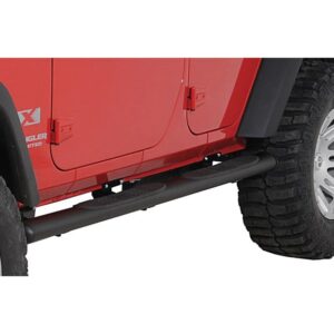 85848-lg.jpg Rugged Ridge 11591.08 4" Oval Tube Steps for 07-18 Jeep Wrangler Unlimited JK 4 Door