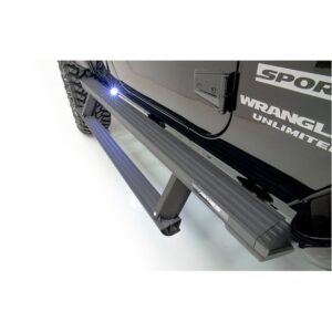 Aries 3036571 ActionTrac Powered Running Boards for 18-26 Jeep Wrangler JL Unlimited