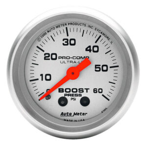 AUTOMETER-BOOST-GAUGE-4305_14.jpg Auto Meter 4305 2-1/16" Boost Gauge, 0-60 PSI, Ultra-Lite
