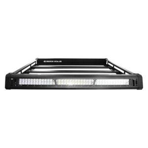 Black Horse Offroad BA-JKDR-KIT40 Traveler Roof Rack with 40" LED Light Bar for 07-18 Jeep Wrangler JK Unlimited 4-Door