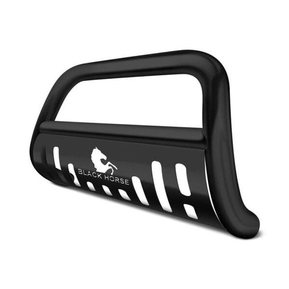 Black-Horse-BBJPWR11A-SP-Bull-Bar-With-Skid-10-18-JK-Main.jpg Black Horse Offroad BBJPWR11A-SP 3" Bull Bar in Black with Black Skid Plate for 10-18 Jeep Wrangler JK & Unlimited JK