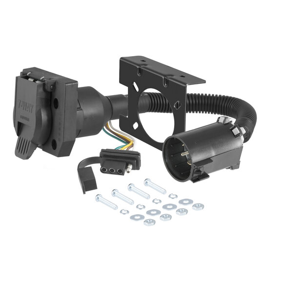 Curt-55774-Hitch-Wiring-Kit.jpg CURT 55774 Hitch Wiring Harness for 2011-2018 Grand Cherokee WK2 and 2018-2019 Cherokee KL with Factory Tow Package