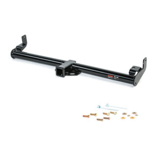 CURT 13430 2" Class 3 Round Trailer Hitch for 97-06 Jeep Wrangler TJ