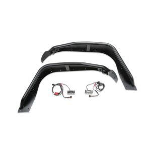 Fabtech-FTS24212-Front-Steel-Tube-Fenders-Jeep-Wrangler-JL-Main.jpg Fabtech FTS24212 Front Steel Tube Fenders for 18-22 Jeep Wrangler JL and Gladiator JT
