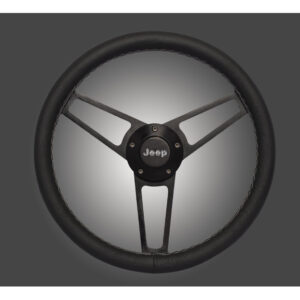 Grant-1909-Billet-Leather-Steering-Wheel-Jeep_0.jpg Grant Products 1909 Billet Series Steering Wheel Kit for 74-95 Jeep Vehicles