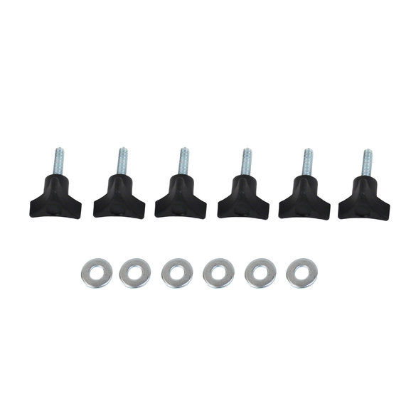 KEN_TJ_Quick_Release_Kit_13122.1100_TableTop_Full.jpg Kentrol 70006 Hardtop Quick Release Hardtop Screws for 97-02 Jeep Wrangler TJ