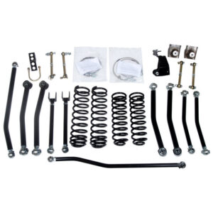 KJ09175-07-16-JK-3inch-Lift-3inch-Stretch.jpg Daystar KJ09175BK Low Center of Gravity Lift Kit for 07-18 Jeep Wrangler JK