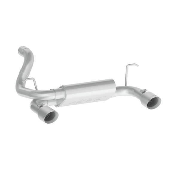 MBRP S5529409 XP Series 2.5" Axle Back Dual Exhaust System for 18-26 Jeep Wrangler JL with 3.6L