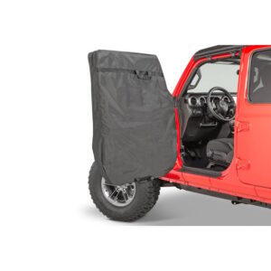 MasterTop 13110001 Hard Door Storage Bag for 76-25 Jeep CJ7, YJ, TJ, JK, JL, & Gladiator JT