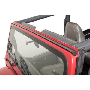 MasterTop 14700101 Windshield Channel for 76-95 Jeep CJ & Wrangler YJ