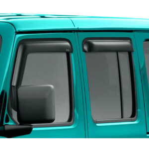 Mopar 82215368 Side Window Air Deflectors for 18-21 Jeep Wrangler JL Unlimited and Gladiator JT