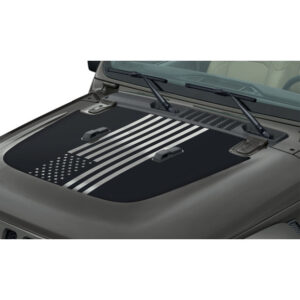 Mopar 82215735 "American Flag" Hood Decal for 18-21 Jeep Wrangler JL & Gladiator JT