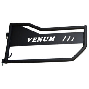 Owens Products JL15007 Front Venum Tubular Door Kit Textured Black for 18-20 Jeep Wrangler JL Unlimited