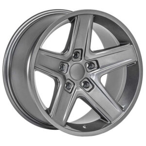 Quadratec-Rubicon-Xtreme-Wheel-Gun-Metal-5x4.5_0.jpg Quadratec Rubicon Xtreme Wheel in Gun Metal 16x8 with 4.5in Backspace for 87-06 Jeep Wrangler YJ & TJ