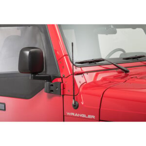 Quadratec_16in_Stubby_Hi_Perform_Antenna_04_TJ_YJTJ-ANT16_Installed.jpg Quadratec 16" Hi Performance AM/FM Stubby Antenna for 87-06 Jeep Wrangler YJ & TJ