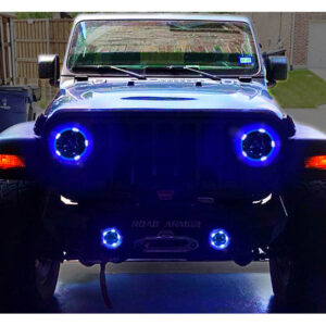 Quake-QTE915-Led-9-inch-Headlight-with-Fog-Lights-JL-JT-3.jpg Quake LED QTE915 RGB Halo 9" LED Headlights and Fog Lights for 18-22 Jeep Wrangler JL & Gladiator JT
