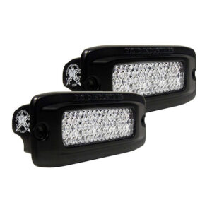 Rigid Industries 980033 SR-Q PRO Hybrid LED Flush Mount Backup Light Kit - White Diffused 60 Degree Pattern