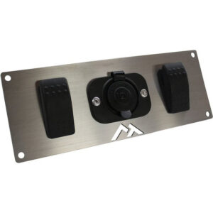 Crown Automotive RT29007 Switch Plate with Rocker Switches & Power Socket