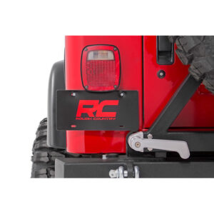 Rough-Country-10510-License-Plate-Adapter-Jeep-Wrangler-TJ.jpg Rough Country 10510 License Plate Adapter for 97-06 Jeep Wrangler TJ