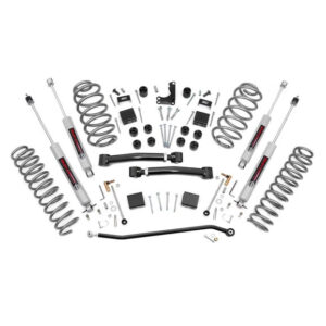 Rough Country 639P 4in X-Series Suspension Lift Kit for 99-04 Jeep Grand Cherokee WJ