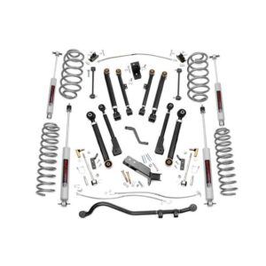 Rough-Country-66130-4in-X-Series-Suspension-Lift-Kit-Jeep-Wrangler-TJ.jpg Rough Country 66130 4in X-Series Suspension Lift Kit for 97-06 Jeep Wrangler TJ