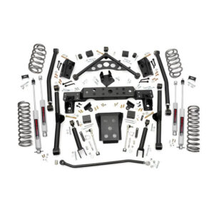 Rough Country 90820 4in Long Arm Suspension Lift Kit for 99-04 Jeep Grand Cherokee WJ