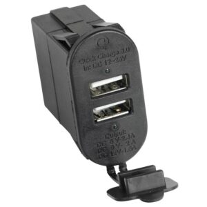 Rugged-Ridge-Dual-USB-Port-Qi-Capabilities-30-Universal-17235.16-Tabletop-Open.jpg Rugged Ridge 17235.16 Dual USB Port Qi Capabilities 3.0
