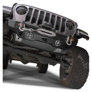 Rugged-Ridge-Front-Bumper-Skid-Plate-18003.61-Main.jpg Rugged Ridge 18003.61 Front Bumper Skid Plate for 18-21 Jeep Wrangler JL with Rugged Ridge Arcus, Spartacus, and HD Series Bumpers