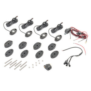 Rugged-Ridge-LED-Rock-Light-07-17-Jeep-Wrangler-JK-1.jpg Rugged Ridge LED Rock Light Kit with Harness