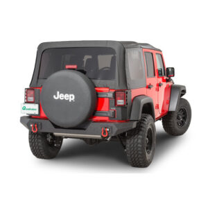 Rugged_Ridge_11615.20_XHD_Rear_Corner_Guard_Installed.jpg Rugged Ridge 11615.20 XHD Rear Corner Guards for 07-18 Jeep Wrangler Unlimited JK 4 Door