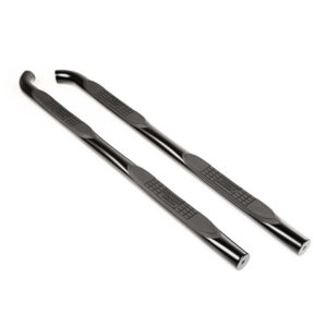 Rugged Ridge 11591.11 3" Round Side Steps in Black for 15-17 Jeep Renegade BU