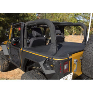 Rugged_Ridge_Tonneau_Cover_JK_13550.03_installed.jpg Rugged Ridge 13550.03 Tonneau Cover for 07-18 Jeep Wrangler JK 2 Door
