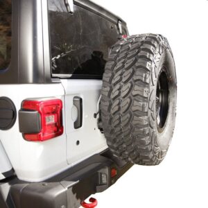 Smittybilt 7721 Spare Tire Relocation Bracket for 18-23 Jeep Wrangler JL
