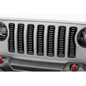 T-Rex 6204933 Billet Tubular 1-Pc Brushed Aluminum Grille for 18-20 Jeep Wrangler JL